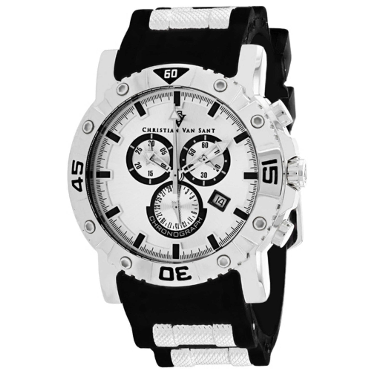 Front view of Christian Van Sant Cosenza Men's Quartz Watch CV0515