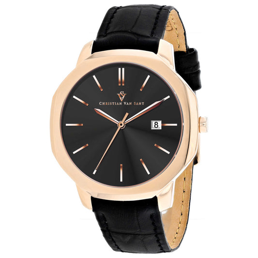 Front view of Christian Van Sant Octavius Slim Men's Quartz Watch CV0534