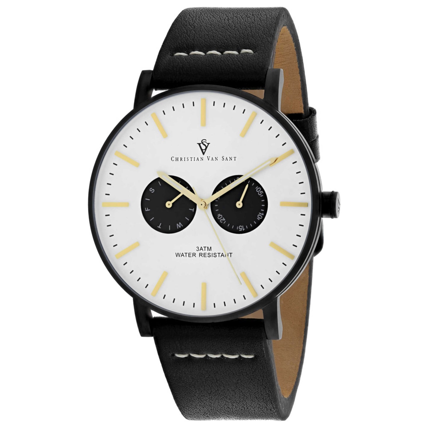 Front view of Christian Van Sant Relic Men's Quartz Watch CV0541