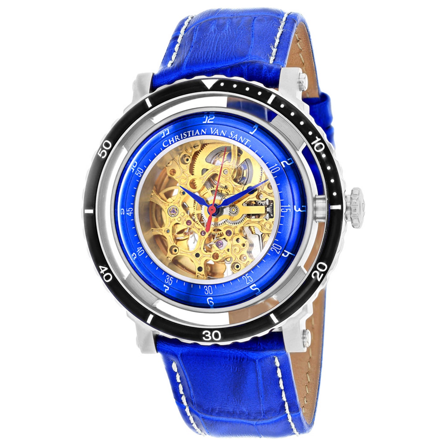 Front view of Christian Van Sant Dome Men's Automatic Watch CV0741