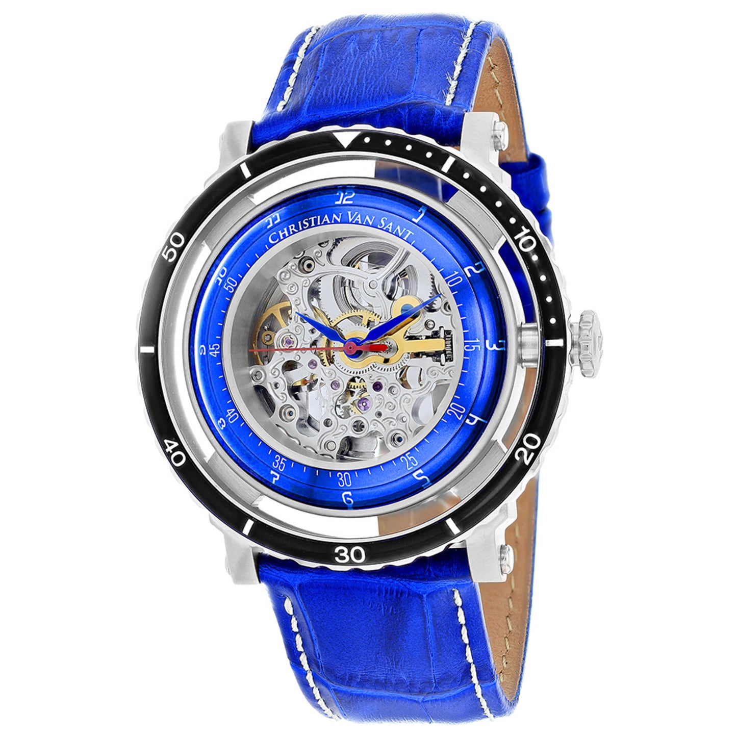 Front view of Christian Van Sant Dome Men's Automatic Watch CV0748