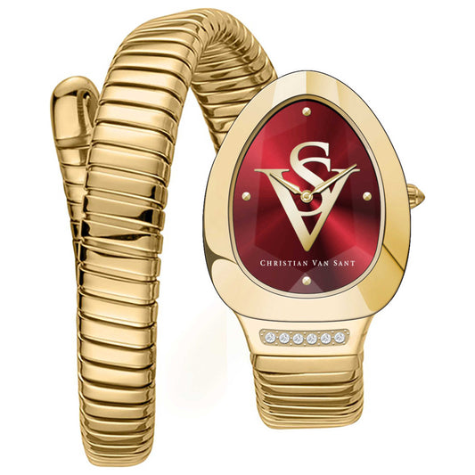 Front view of Christian Van Sant Naga Women's Quartz Watch CV0873