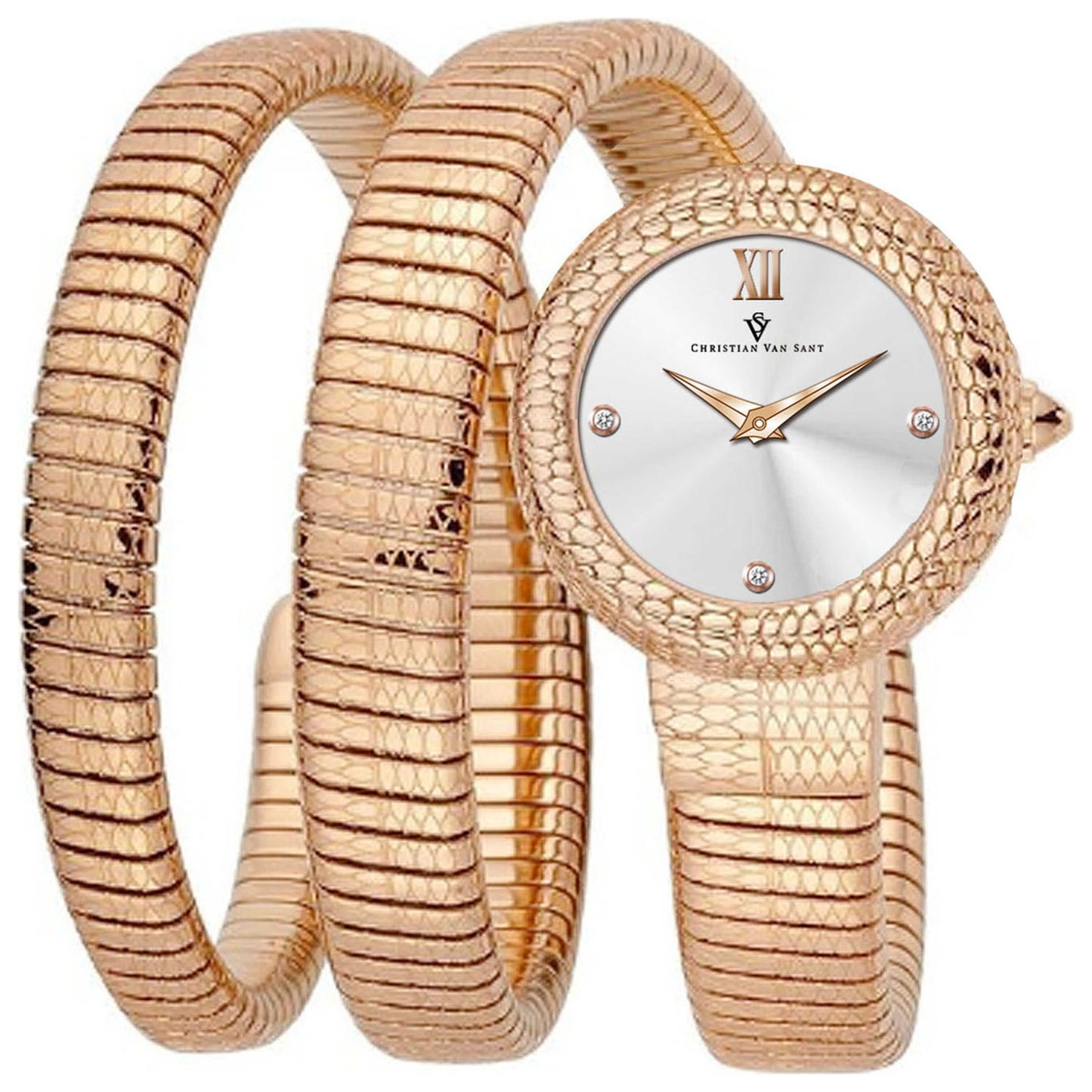 Front view of Christian Van Sant Naga Women's Quartz Watch CV0891