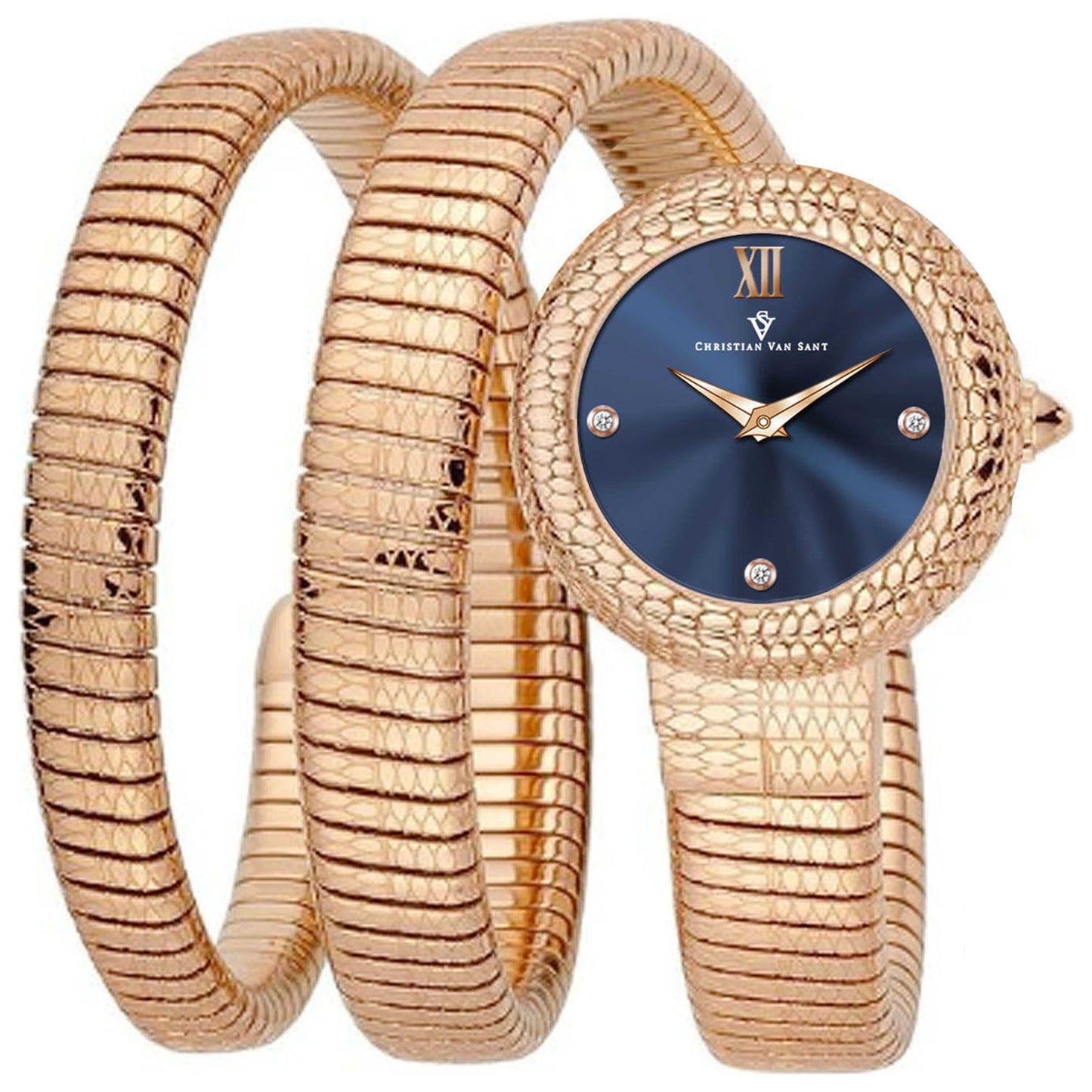 Front view of Christian Van Sant Naga Women's Quartz Watch CV0892