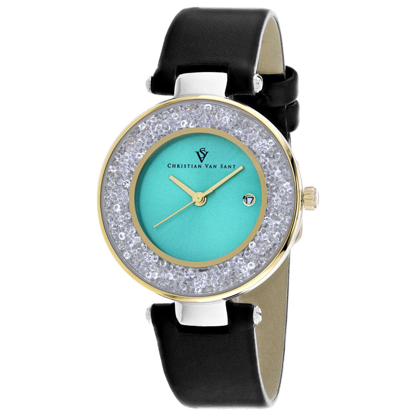 Front view of Christian Van Sant Dazzle Women's Quartz Watch CV1225