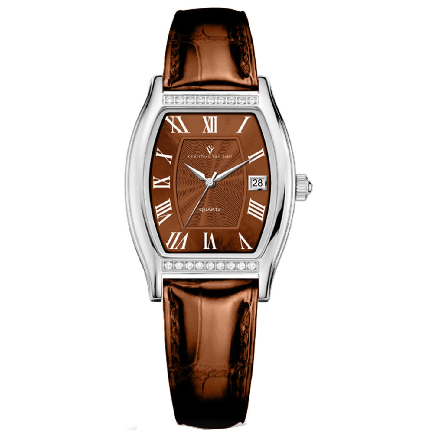 Front view of Christian Van Sant Gemma Women's Quartz Watch CV2444