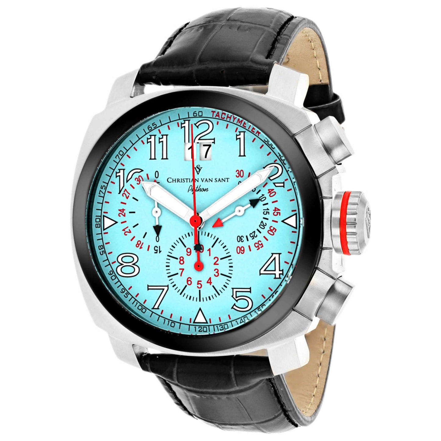 Front view of Christian Van Sant Grand Python Men's Quartz Watch CV3AU10