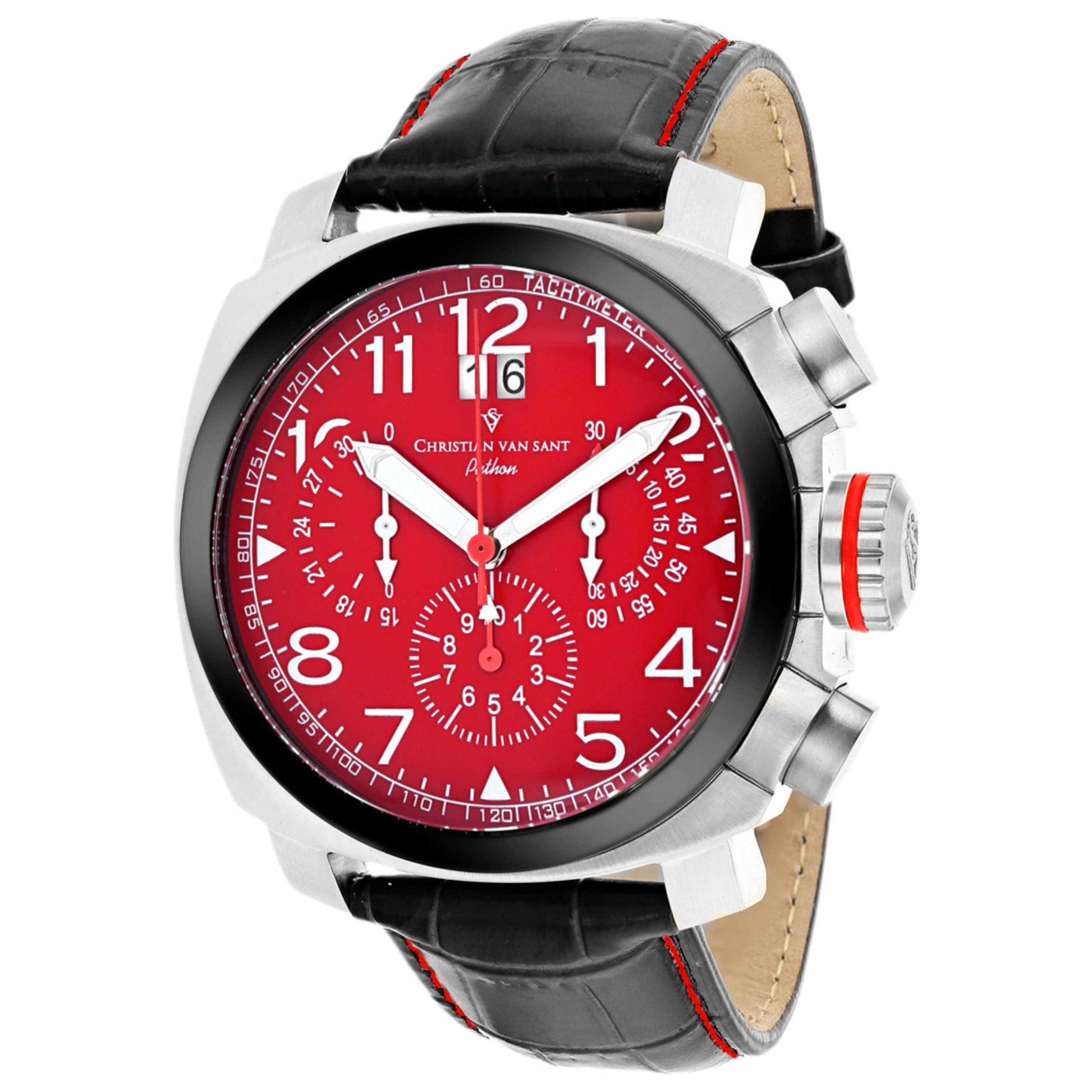 Front view of Christian Van Sant Grand Python Men's Quartz Watch CV3AU9