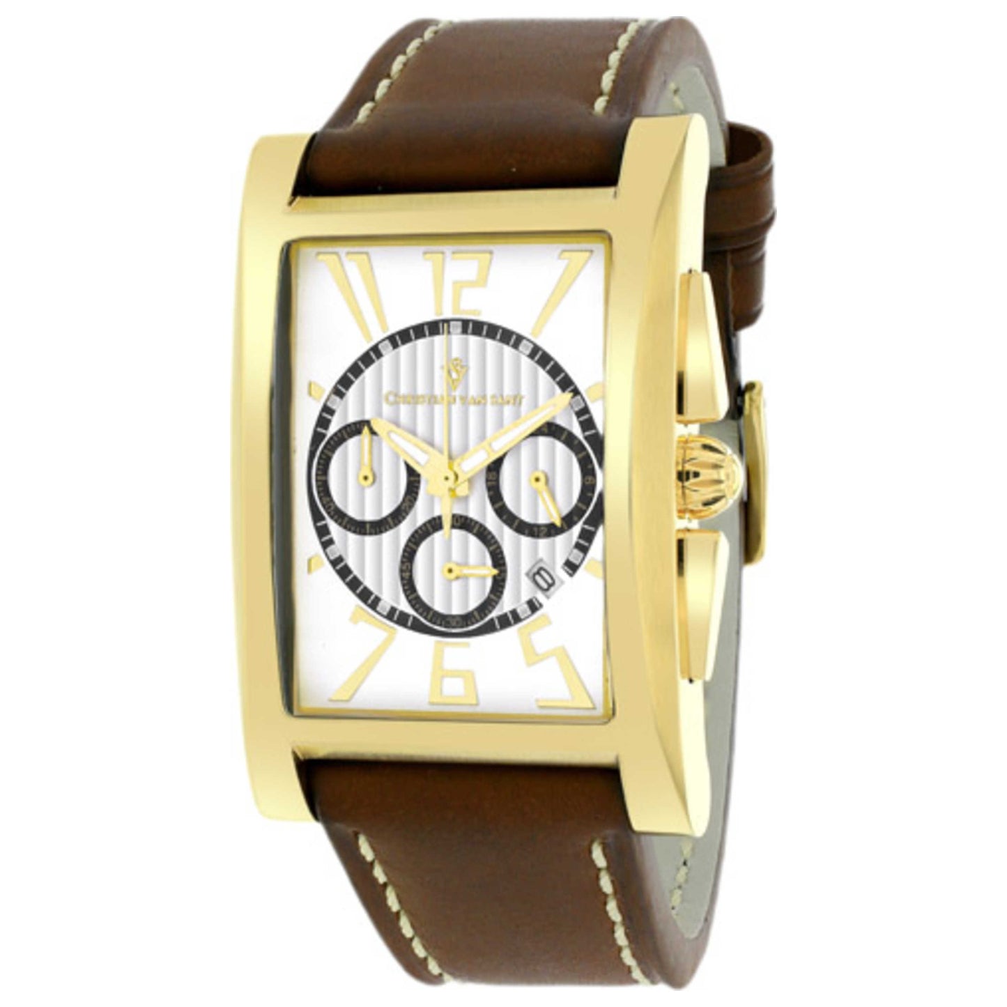 Front view of Christian Van Sant Cannes Men's Quartz Watch CV4513