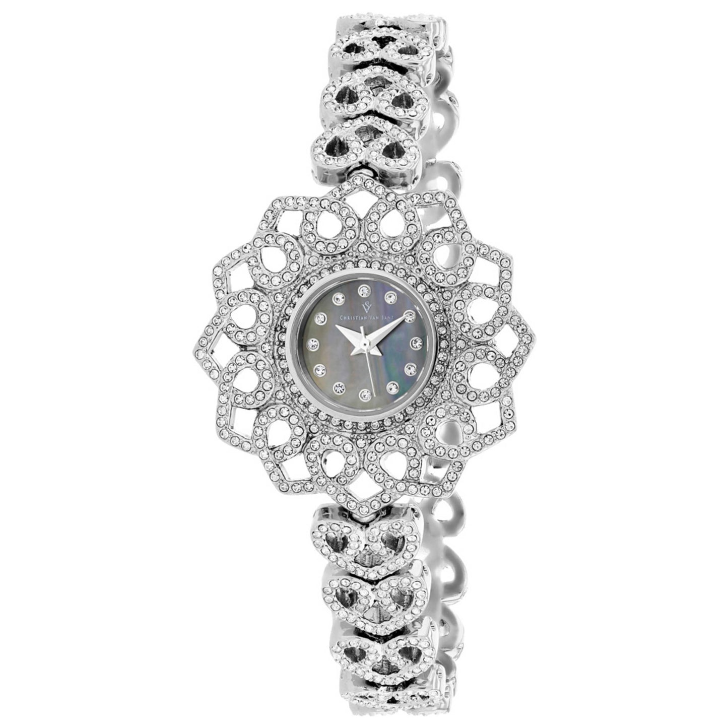 Front view of Christian Van Sant Chantilly Women's Quartz Watch CV4813