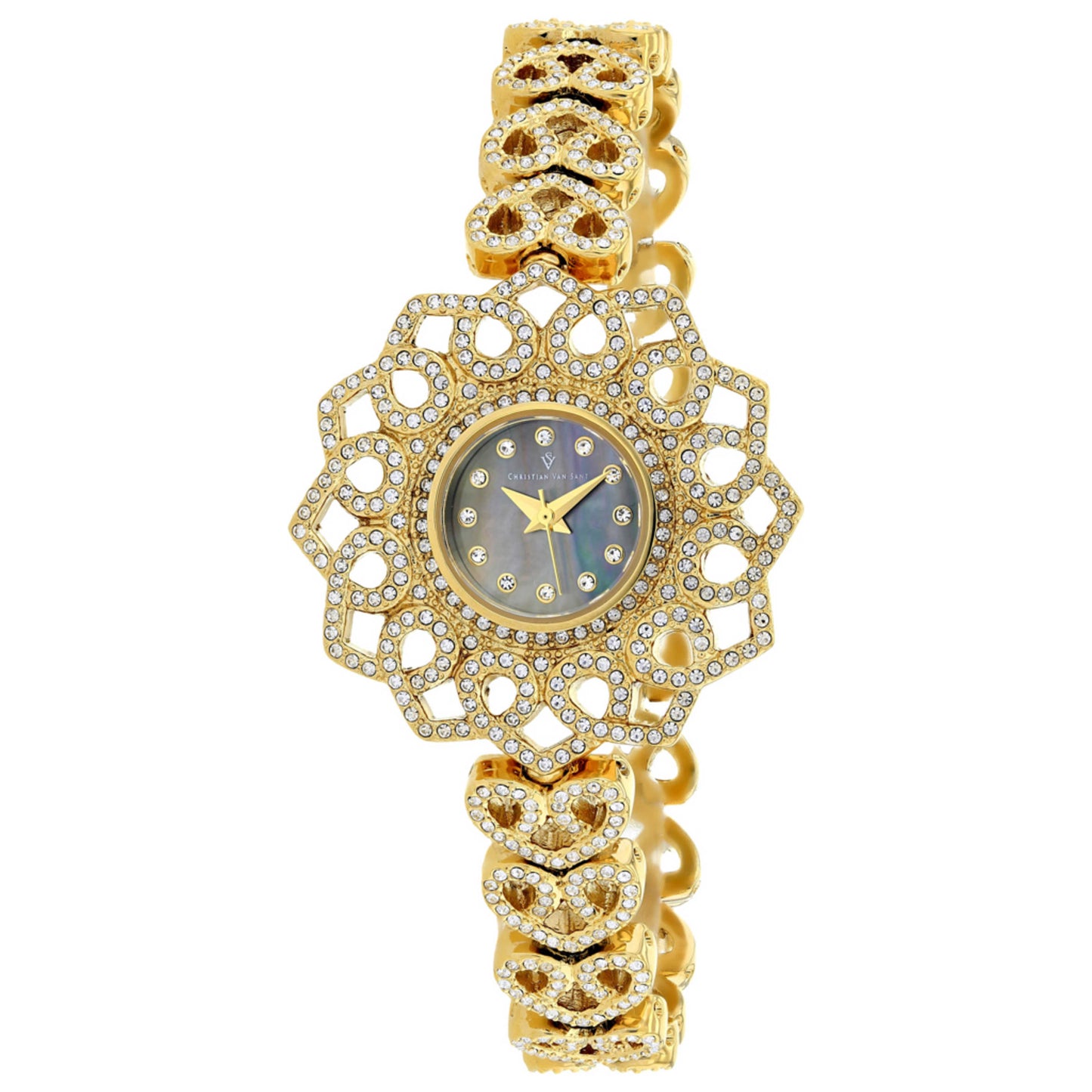 Front view of Christian Van Sant Chantilly Women's Quartz Watch CV4814