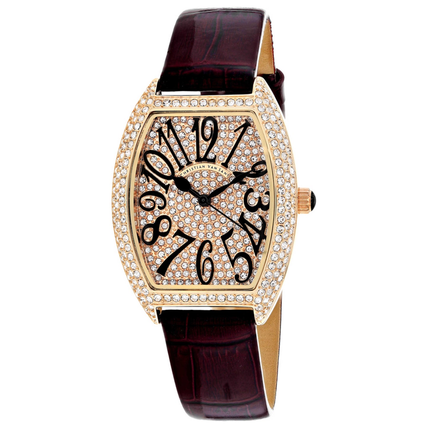 Front view of Christian Van Sant Elegant Women's Quartz Watch CV4822