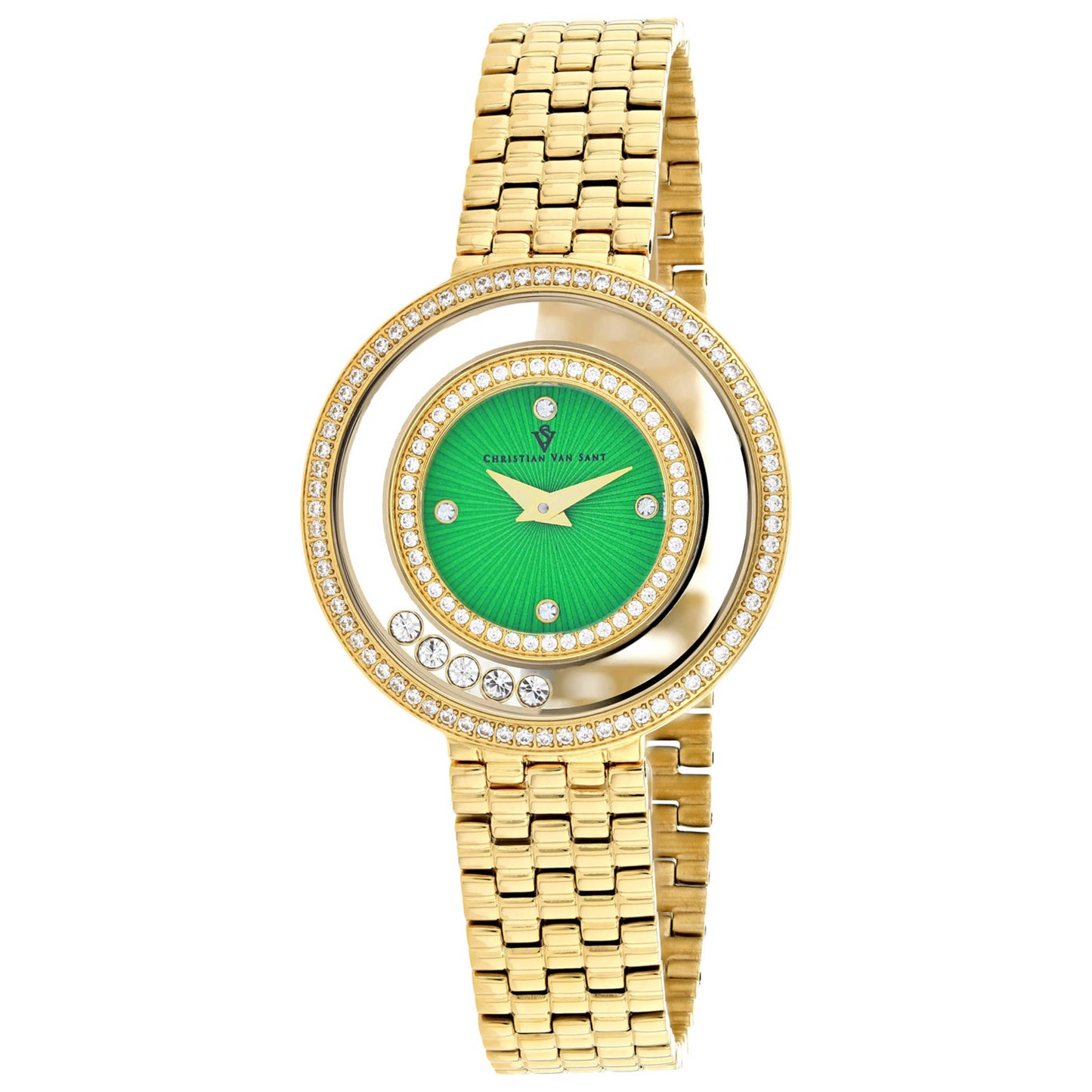 Front view of Christian Van Sant Gracieuse Women's Quartz Watch CV4834