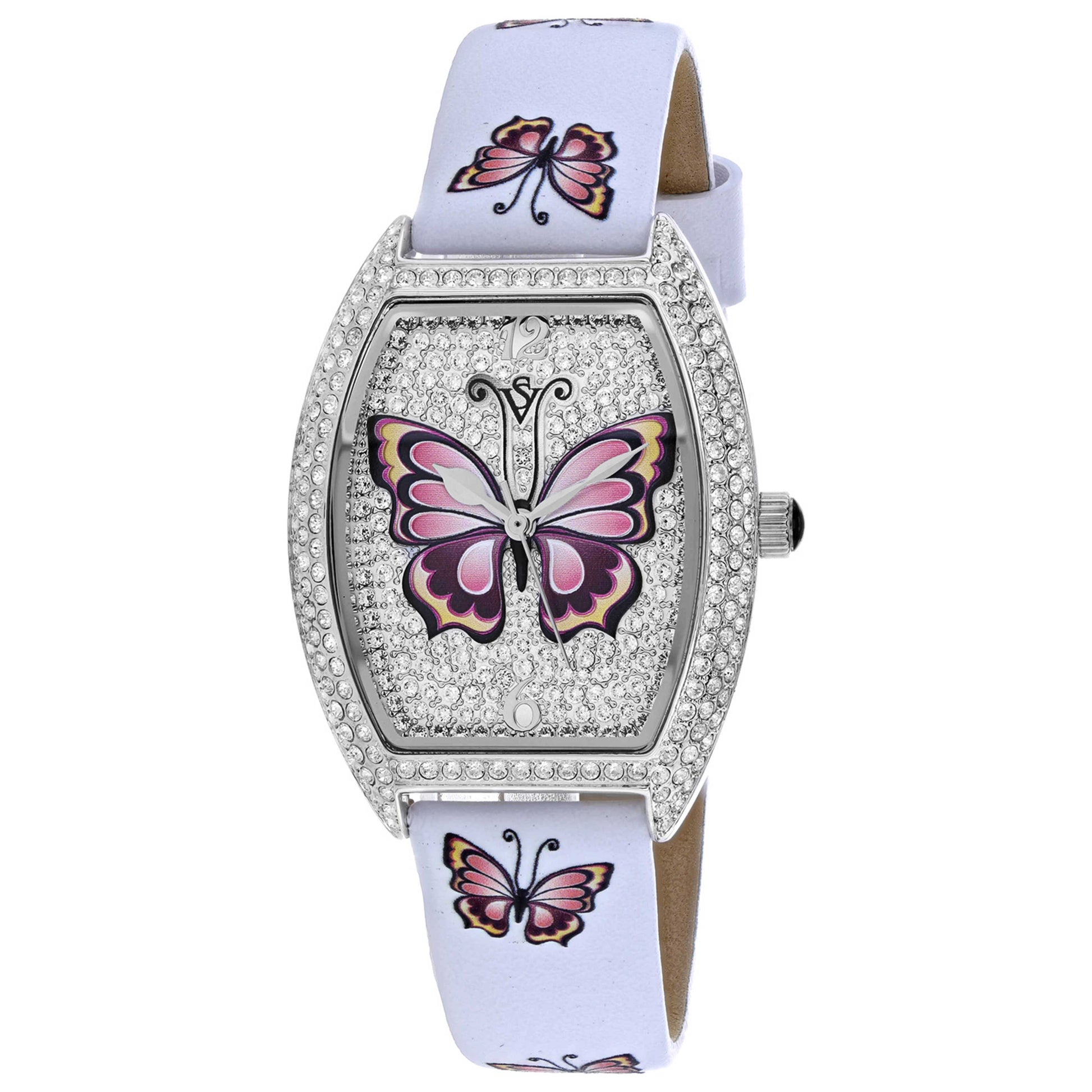Front view of Christian Van Sant Papillon Women's Quartz Watch CV4871