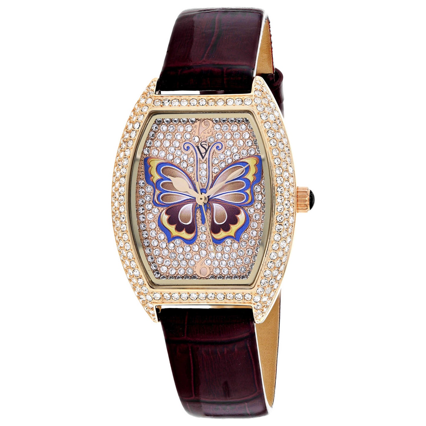 Front view of Christian Van Sant Papillon Women's Quartz Watch CV4874P