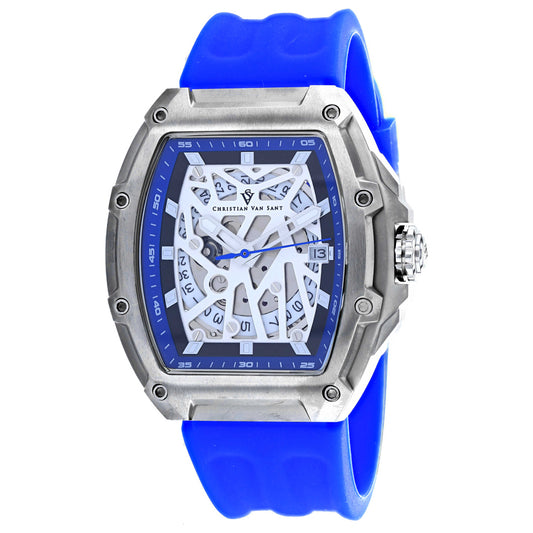Front view of Christian Van Sant Odyssey Men's Automatic Watch CV6191