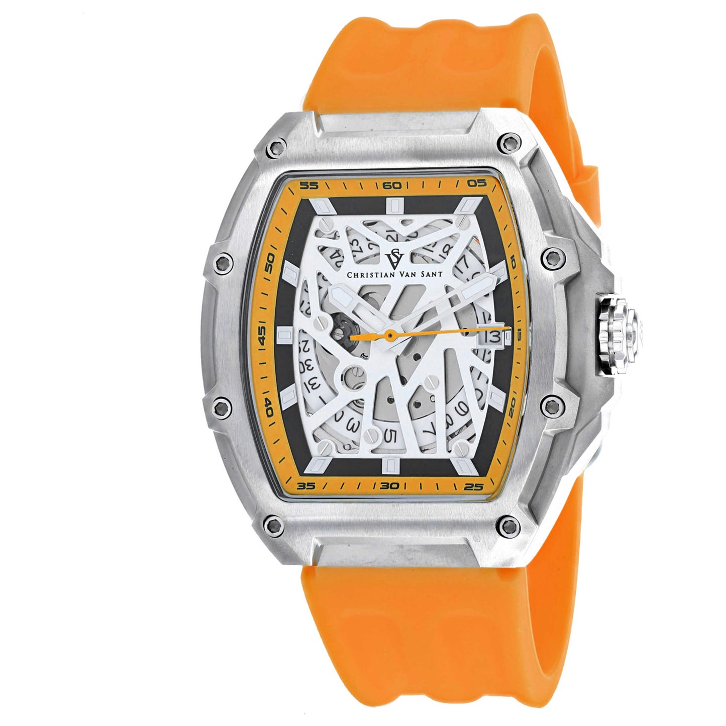 Front view of Christian Van Sant Odyssey Men's Automatic Watch CV6193