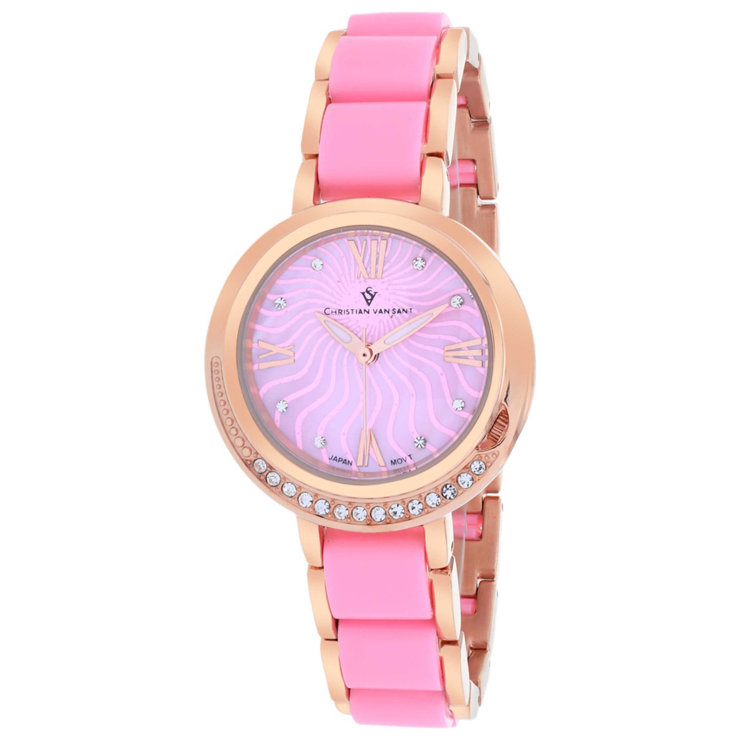 Front view of Christian Van Sant Eternelle Women's Quartz Watch CV7613