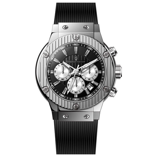 Front view of Christian Van Sant Monarchy Men's Quartz Watch CV8141
