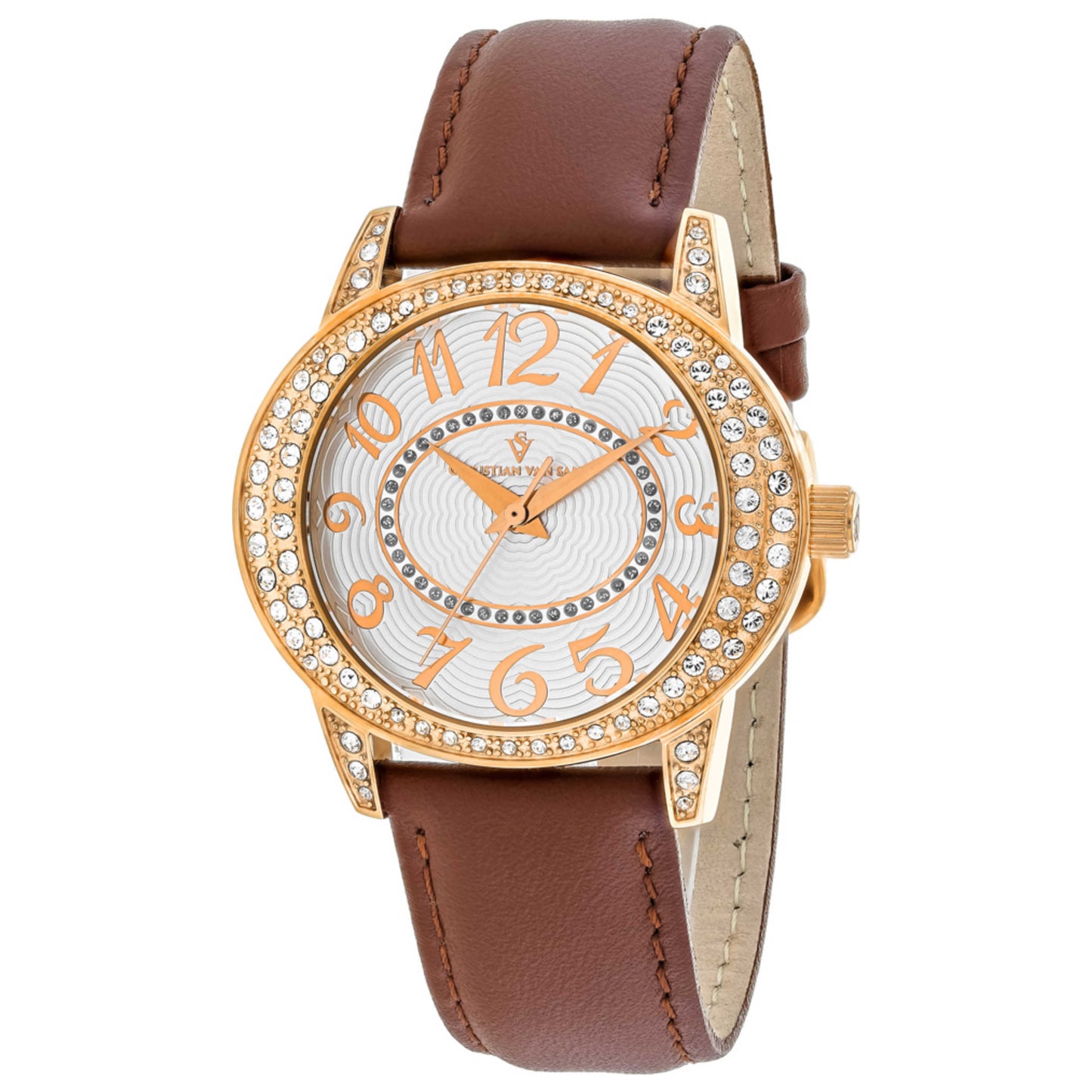Front view of Christian Van Sant Sevilla Women's Quartz Watch CV8413