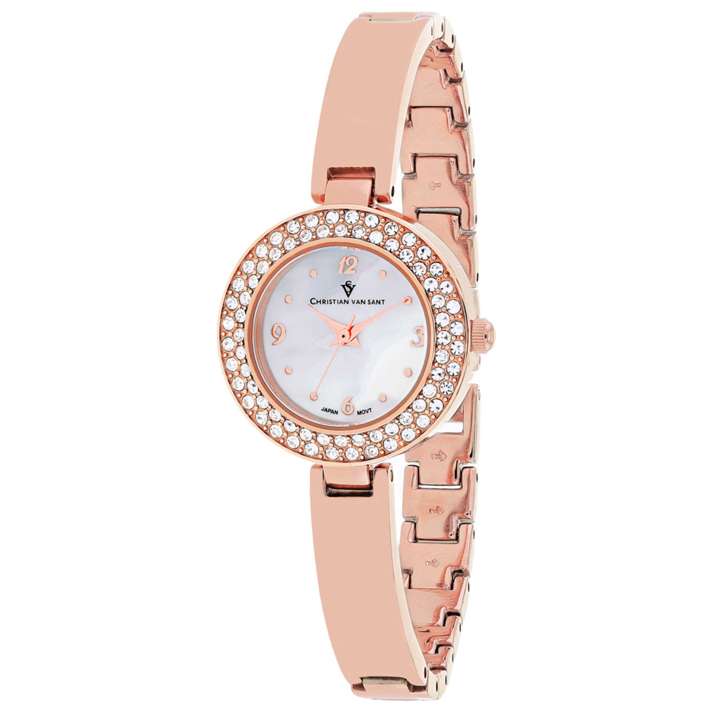 Front view of Christian Van Sant Palisades Women's Quartz Watch CV8613