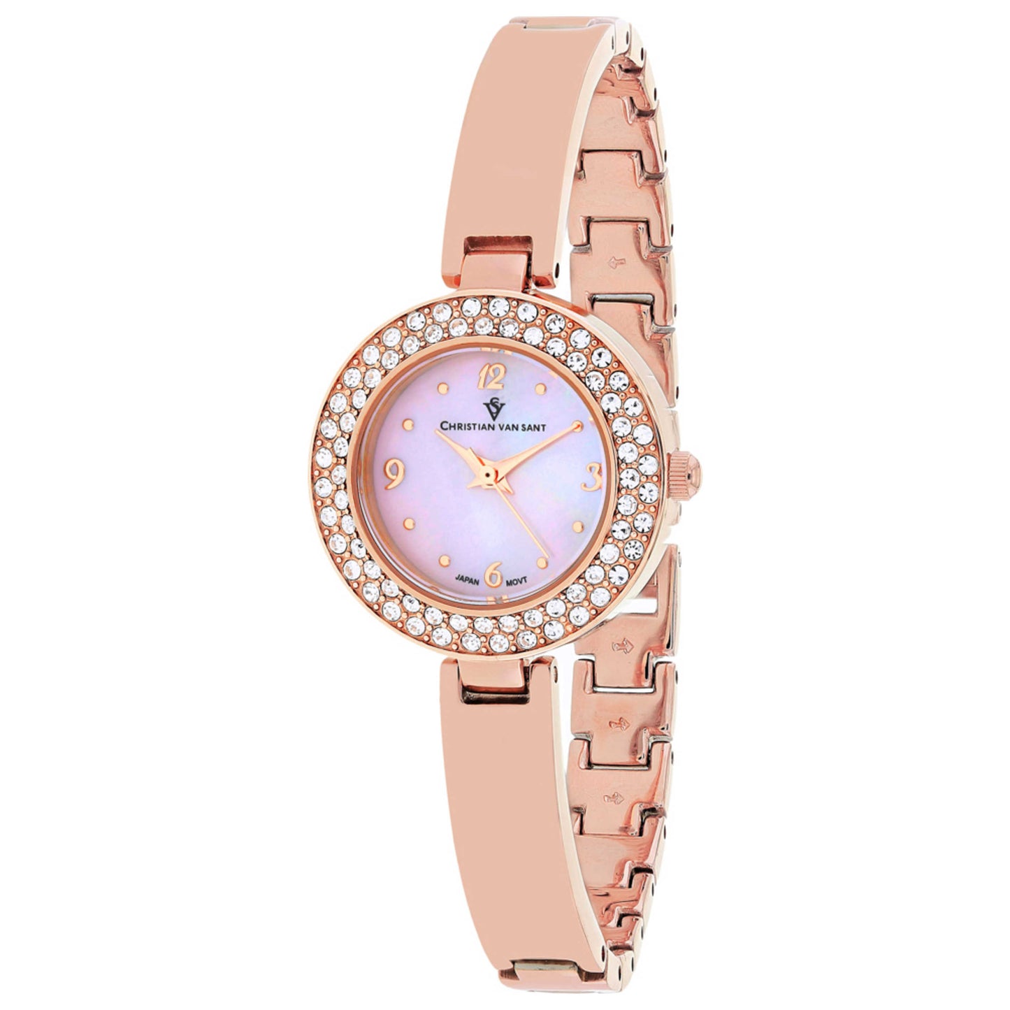 Front view of Christian Van Sant Palisades Women's Quartz Watch CV8614