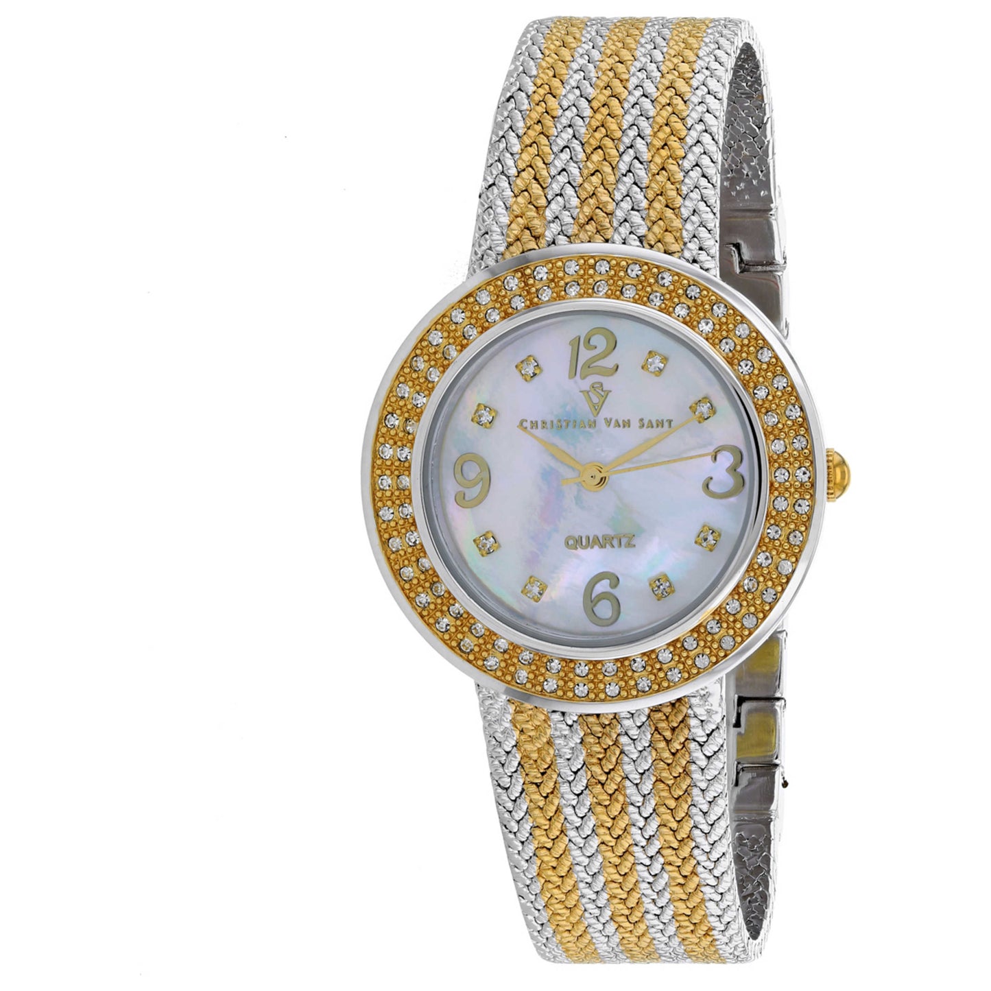 Front view of Christian Van Sant Eclat Women's Quartz Watch CV8800