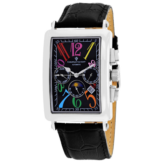 Front view of Christian Van Sant Prodigy Men's Automatic Watch CV9132