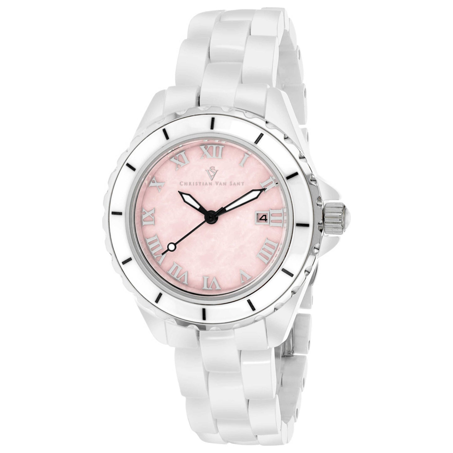 Front view of Christian Van Sant Palace Women's Quartz Watch CV9413