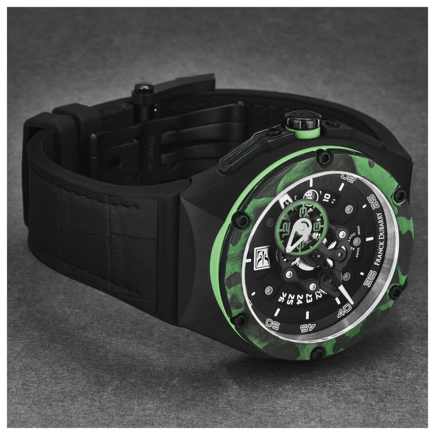 Franck Dubarry Crazy Wheel Men's Automatic Watch CW-04-07 - Image #4