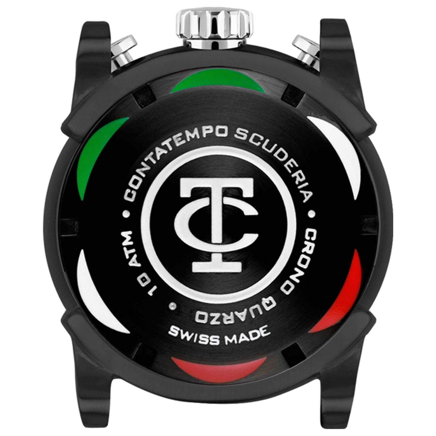 Back view of CT Scuderia Check Flag Men's Quartz Watch CWEH00319