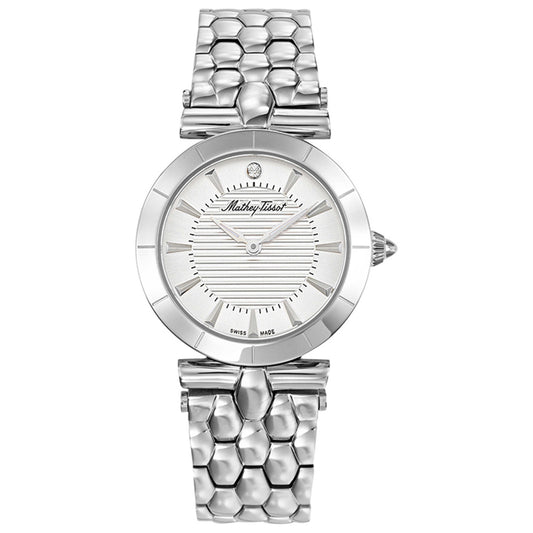Front view of Mathey Tissot Classic Women's Quartz Watch D106AI