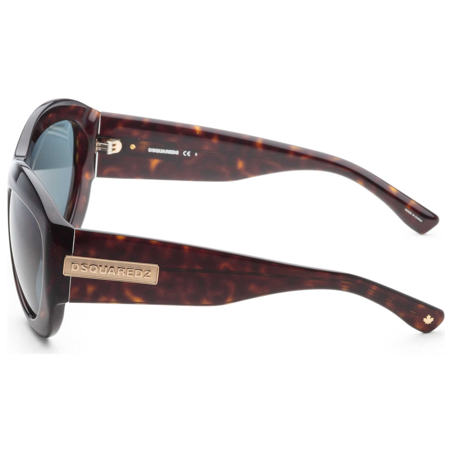Left view of Dsquared2 Women's Sunglasses D20072S-0086-KU