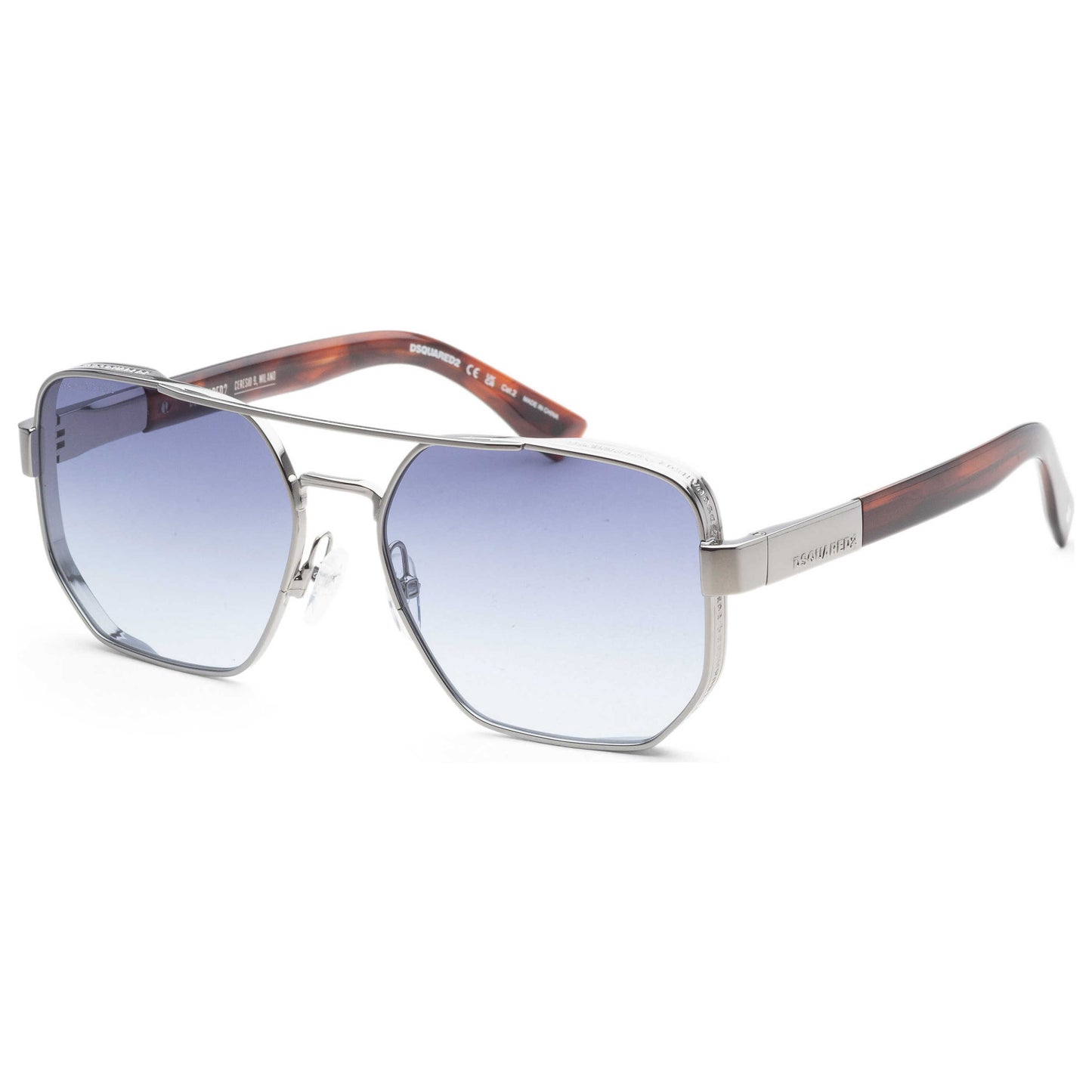 Front view of Dsquared2 Men's Sunglasses D20083-S-0OS-58