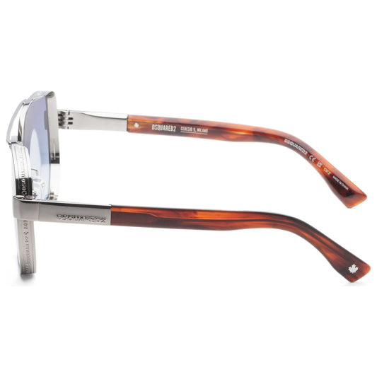 Left view of Dsquared2 Men's Sunglasses D20083-S-0OS-58