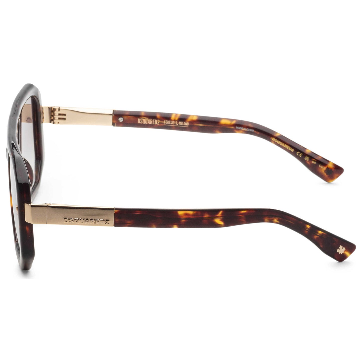 Left view of Dsquared2 Men's Sunglasses D20105S-0086-9K