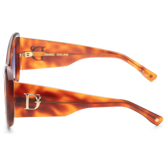 Left view of Dsquared2 Women's Sunglasses D20137S-0XNZ-08