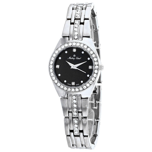 Front view of Mathey Tissot FLEURY 2581 Women's Quartz Watch D2580AN