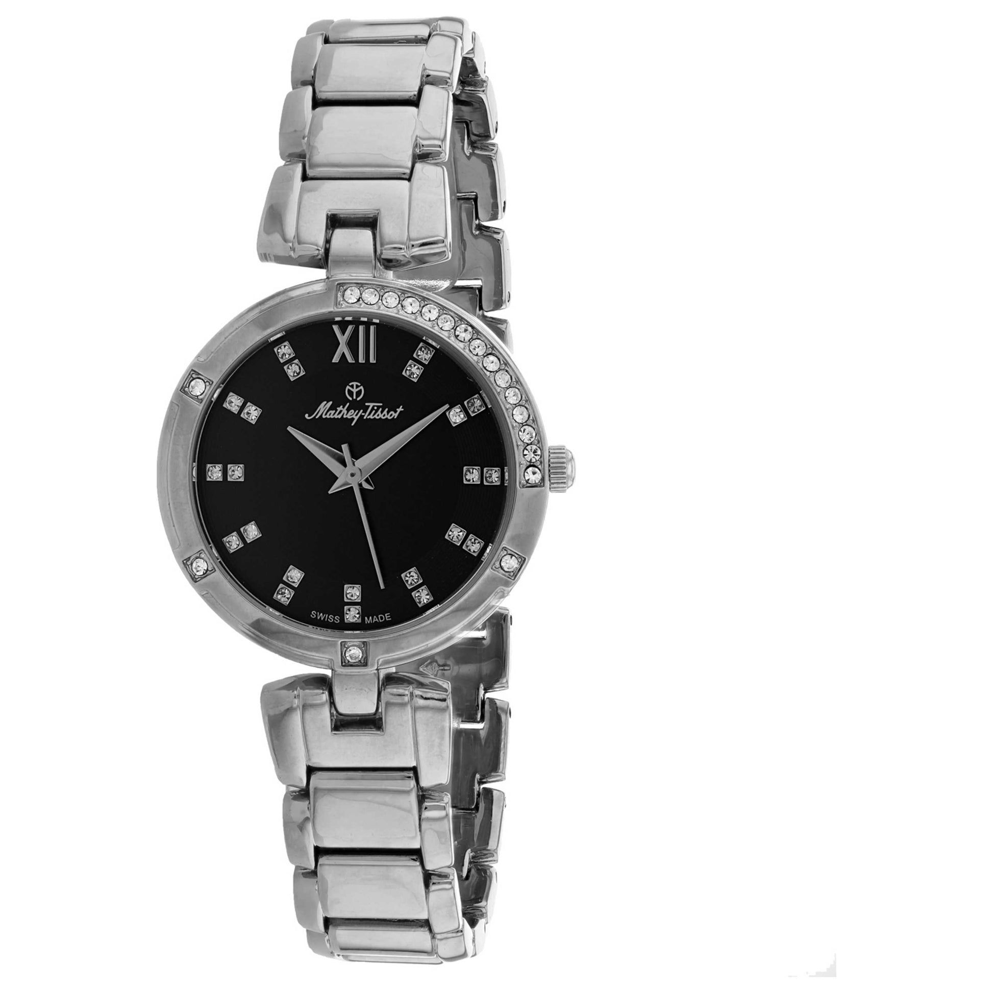 Front view of Mathey Tissot Classic Women's Quartz Watch D2583AN
