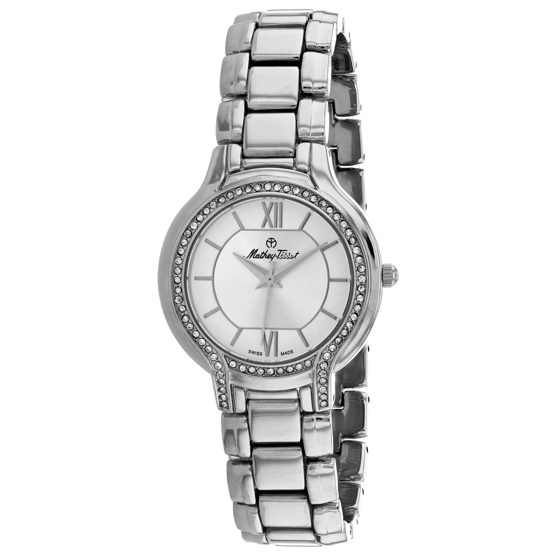Front view of Mathey Tissot Classic Women's Quartz Watch D2781AI