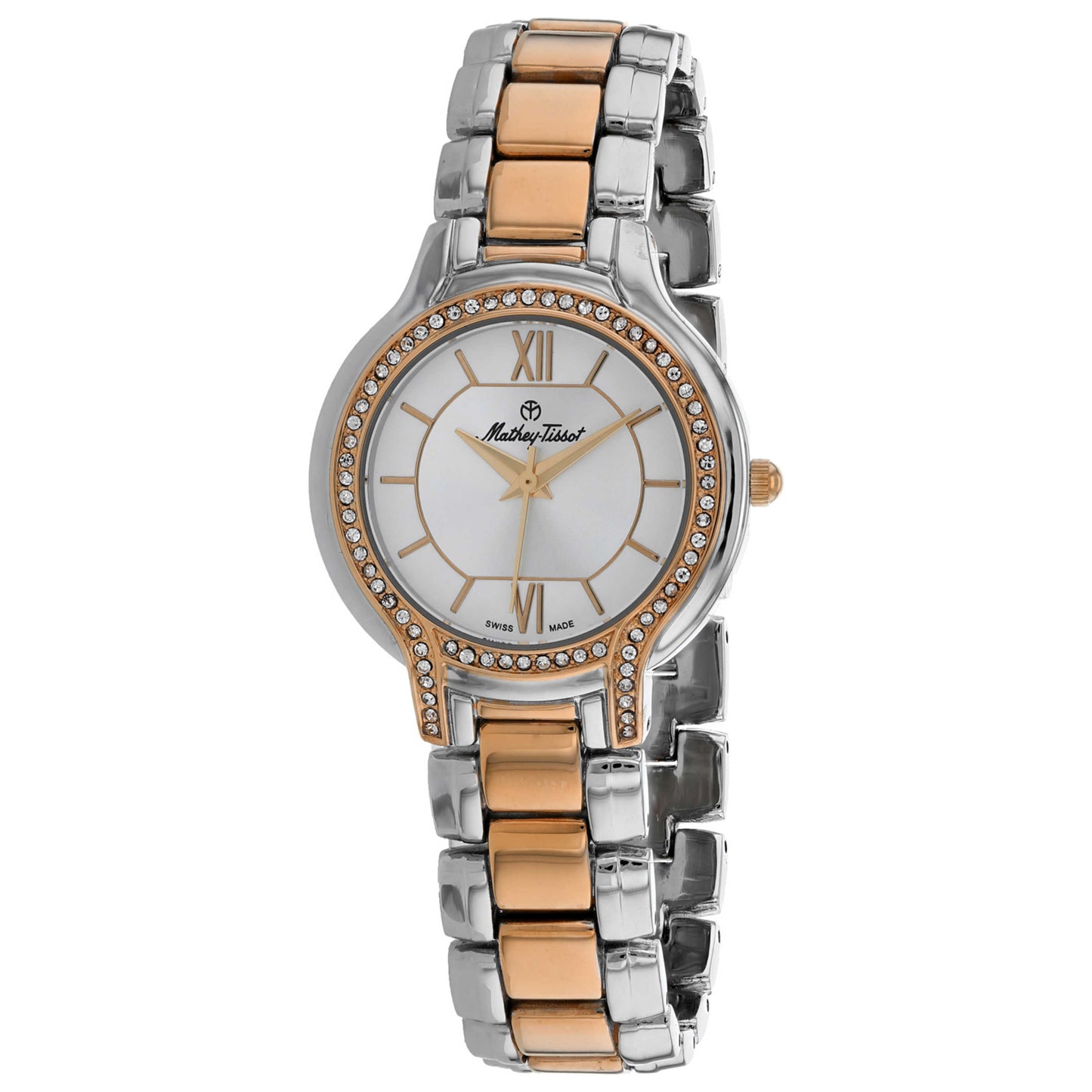 Front view of Mathey Tissot Classic Women's Quartz Watch D2781RI