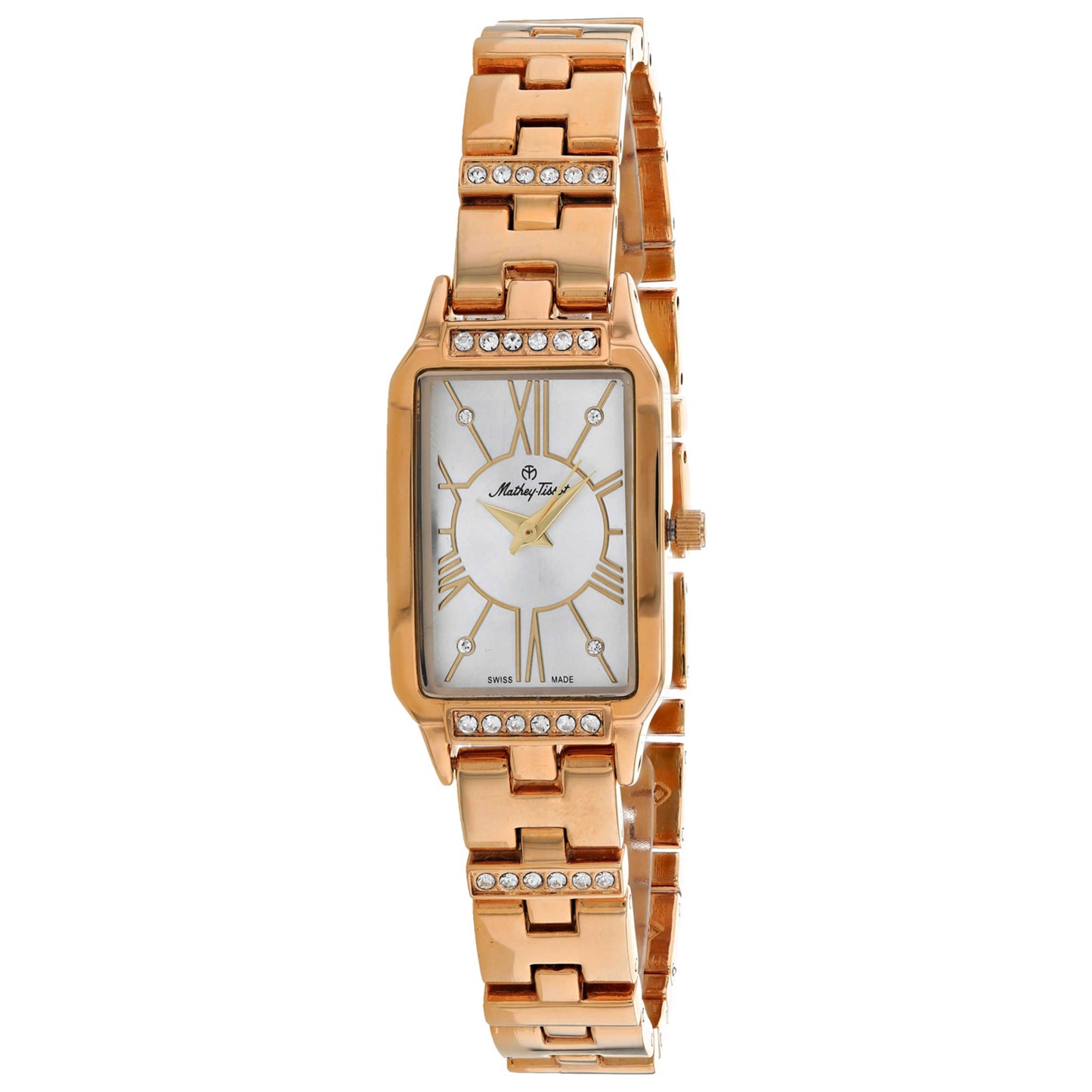Front view of Mathey Tissot Classic Women's Quartz Watch D2881PI