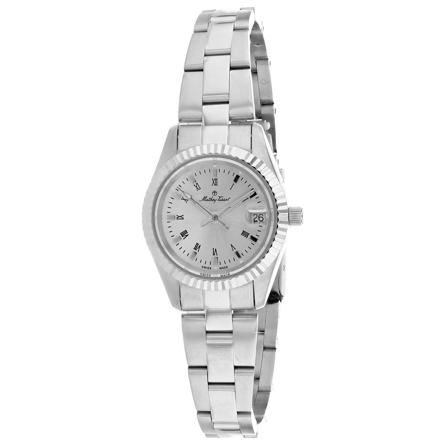 Front view of Mathey Tissot Classic Women's Quartz Watch D452BR