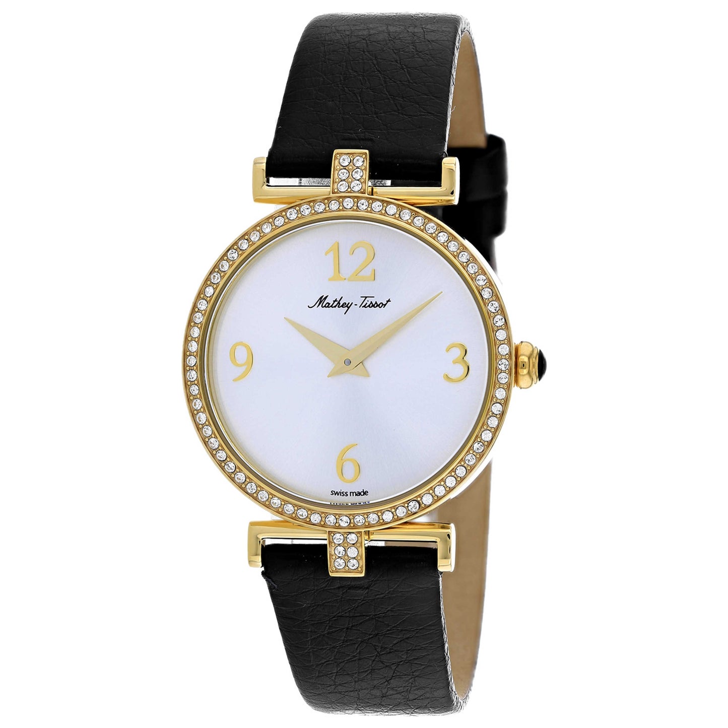 Front view of Mathey Tissot Gaia Women's Quartz Watch D587QPYI