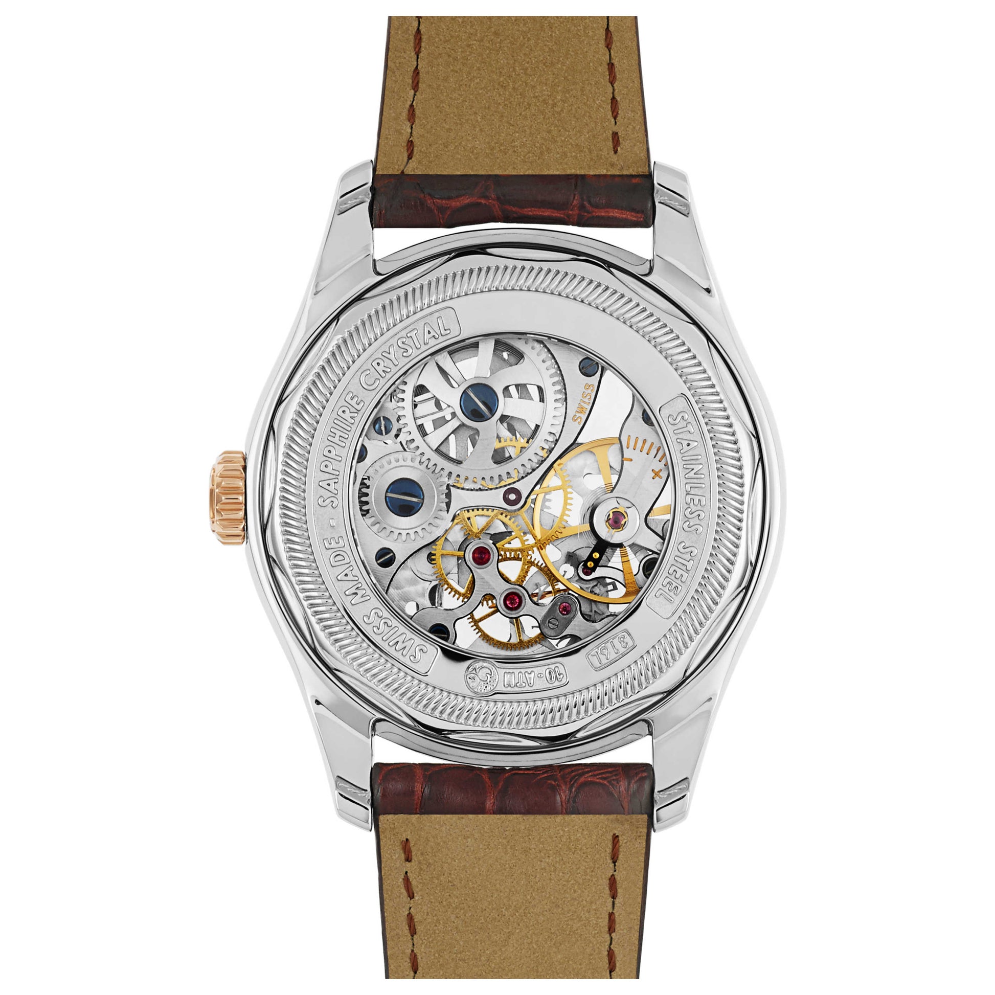 Armand Nicolet LR8 Men's Manual-Wind Watch D622AAA-AS-P713MR2 - Image #2