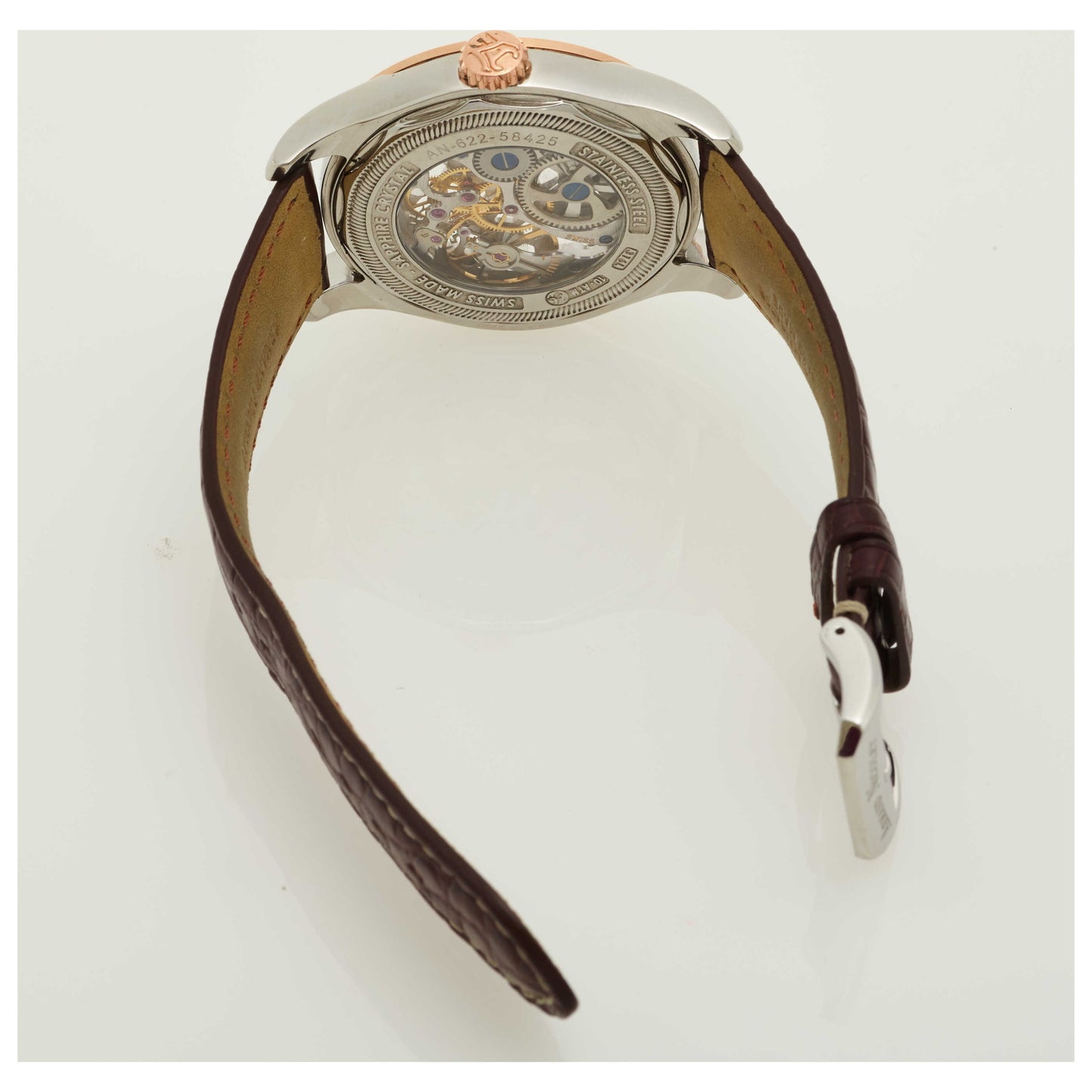 Armand Nicolet LR8 Men's Manual-Wind Watch D622AAA-ASP713MR2-PO - Image #2