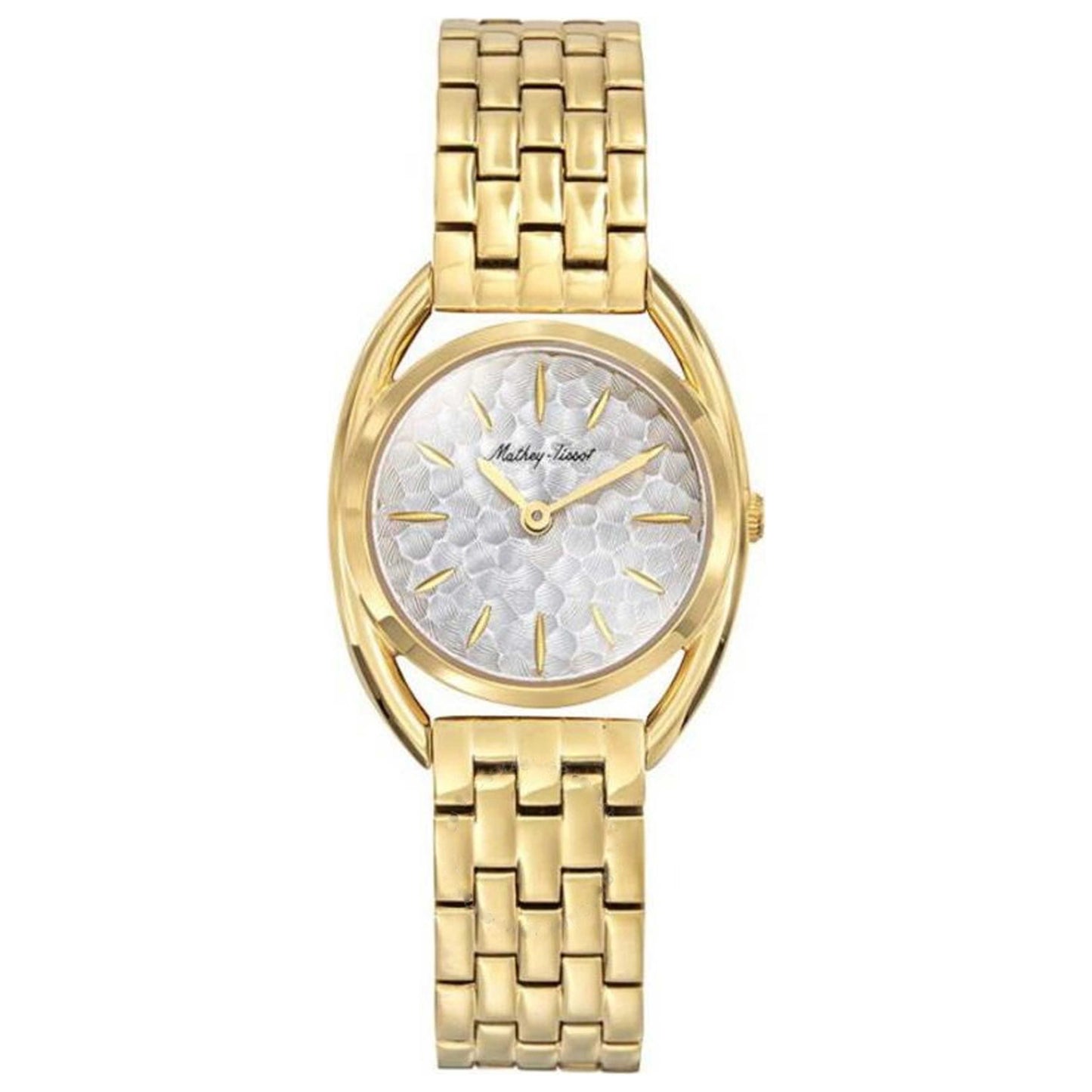 Front view of Mathey Tissot Saphira Women's Quartz Watch D933PYI