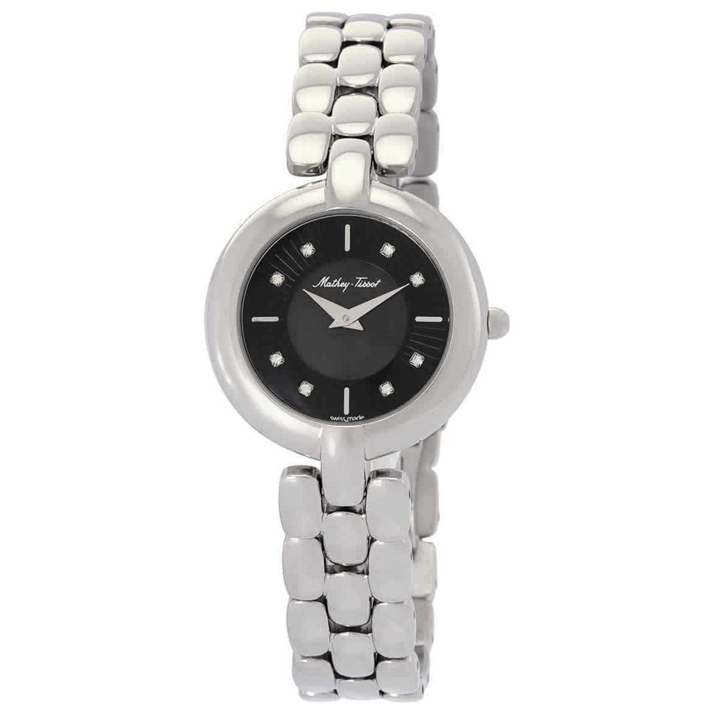 Front view of Mathey Tissot Farah Women's Quartz Watch D956AN
