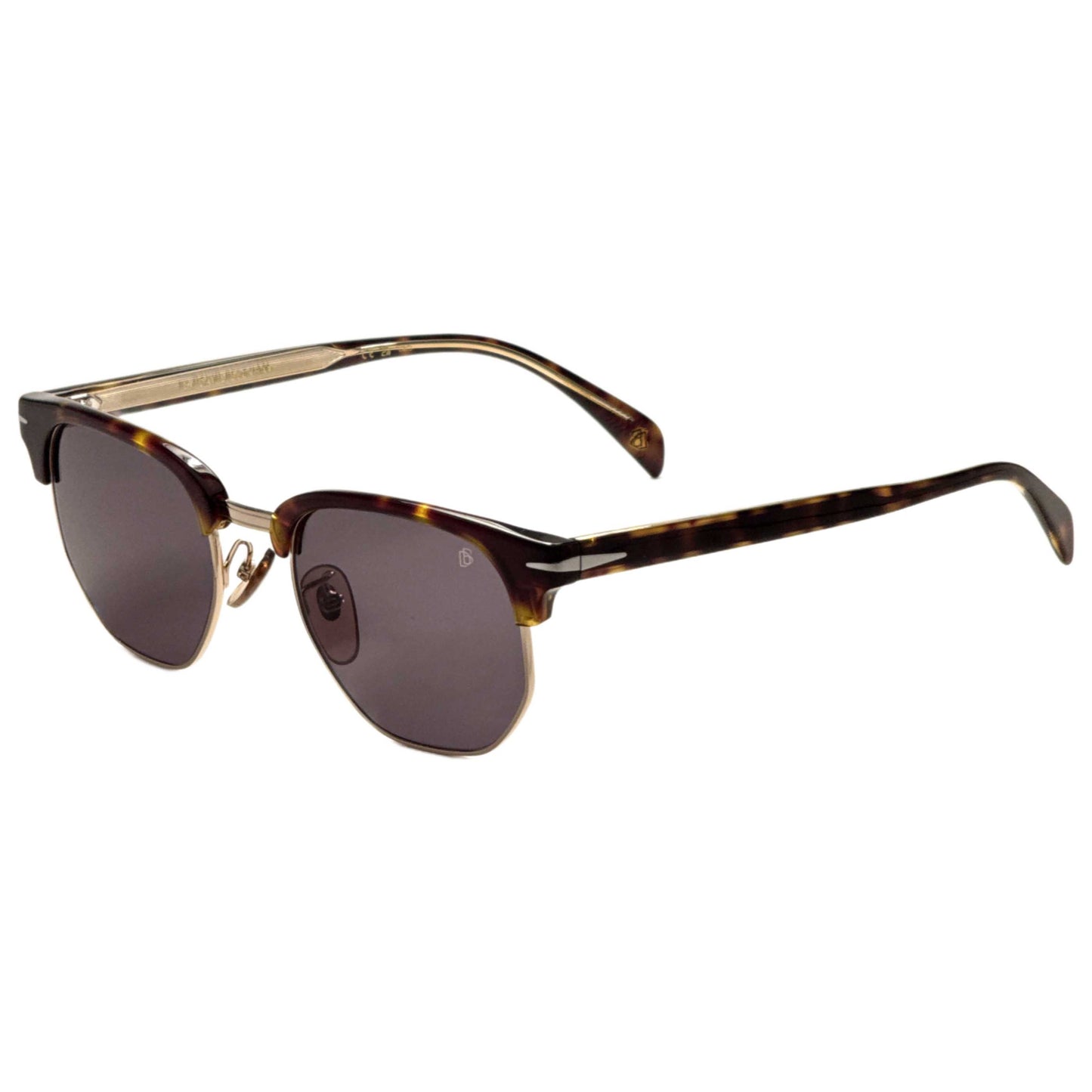 Front view of David Beckham Men's Sunglasses DB1002S-0086-QT