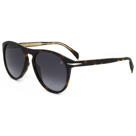 Front view of David Beckham Men's Sunglasses DB1008-S-086-55